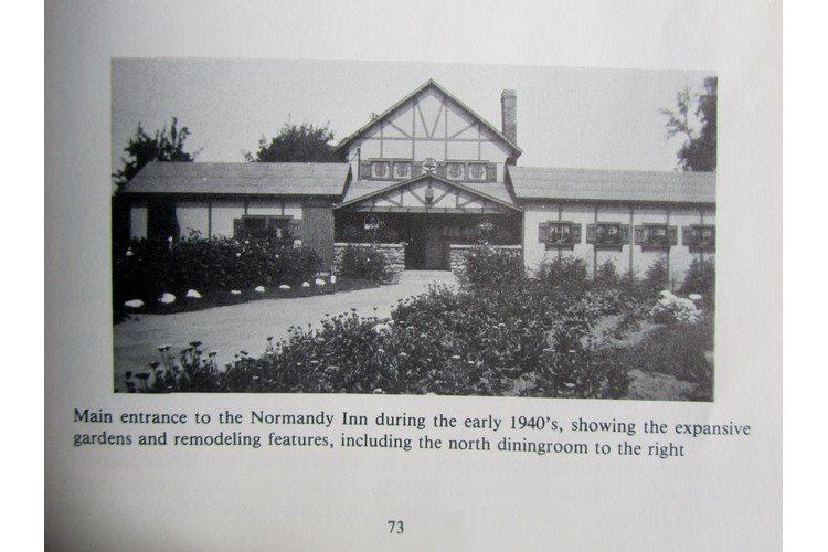 "Normandy House"; restaurant food menu Chicago history 