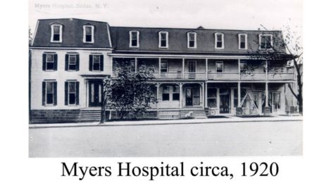 Myers Hospital circa 1920