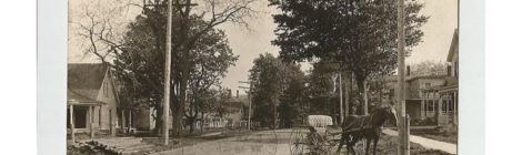 Mill Street looking south (Sodus) - 1908